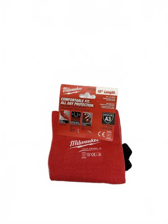 Milwaukee Other - Milwaukee 16" Cut Level A3 Comfortable Fit All Day Protection Work Gloves Red